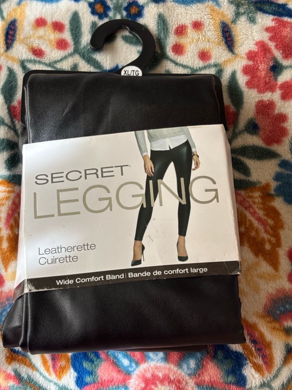 Secret Legging NWT Leatherette Legging - Black